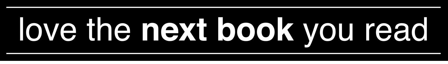 love the next book you read